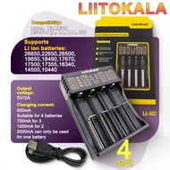 LiitoKala Lii-402 18650 Smart Battery Charger 1.2V 3.7V 3.2V 3.85V for 26650 18500 18350 17500 16340