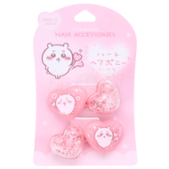 日本 Chiikawa 吉伊卡哇心形髮圈 髮帶 日本製