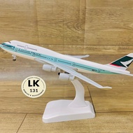 Boeing B747 Airplane Model “Cathay Pacific” 20CM High Quality Metal