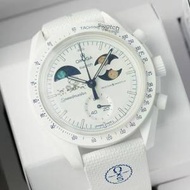 Omega x Swatch 季節限定版Cold moon 手錶