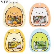 Vividcraft Cute Sumikko Gurashi Diary Label Stickers Pack Decorative Mobile Stickers Scrapbooking DI