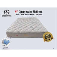 Dreamnite Pocket Spring Compression foam Mattress  Single/ Super Single/ Queen/ Kings size Mattress