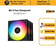 Deepcool FC120 3 in 1 Radiator Fan - Set of 3 Fans (Black/White) - Genuine Product