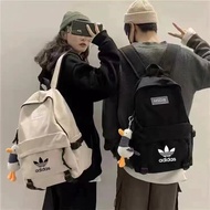 ADIDASกระเป๋าเป้ กระเป๋ากีฬา กระเป๋าเดินทาง ความจุสูง Backpack（ไม่มีจี้）