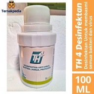 TH 4 Desinfektan 100 ml - Desinfektan dan Insektisida Untuk Hewan - TH 4 Desinfektan