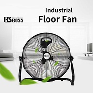 BSBOSS 12 inch - 20 inch Industrial Floor Fan Kipas Lantai , Living Room Dining Hall Kitchen Store W