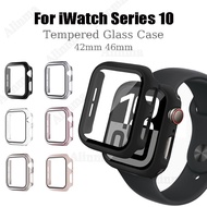 PC Case For iWatch Series 10 46mm 42mm Shell Full Cover Case For Iwatch Series 10 Bumper Screen Prot