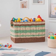 Portable Basket Woven Basket Craft Basket Imitation Rattan Basket