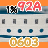 10pcs Chip resistor smd 92A 8870 887R 1% size 0603 1608 value 887ohm 887 ohm
