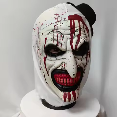 The Killer Art Clown Mask Cosplay Accessories for Halloween8;c'4,t;6.j'2;