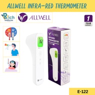 ALLWELL Contactless Infrared Thermometer เครื่องวัดอุณหภูมิร่างกาย แบบอินฟราเรด รุ่น E122 [1 Year Wa