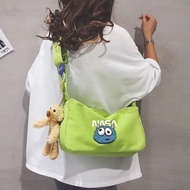 斜挎包crossbody bagNASA联名美国潮牌斜挎包女2024新款休闲胸包百搭大容量单肩包包男新款26.4.24