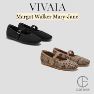 [VIVAIA Korea] Margot Walker Mary-Jane Shoes Ultra-light square-toe Mary Jane shoes