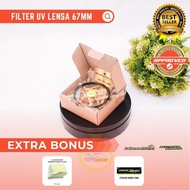 SONY 67mm Lens Protector UV Filter for Canon Nikon Fujifimsony - 67MM UV Lens FILTER - SAPUJAGAT Len