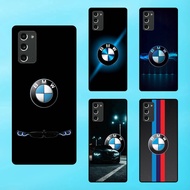Samsung Note 20 phone case with black border, BMW automobile brand