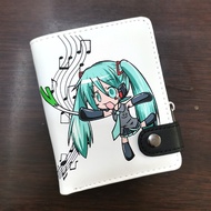 Anime Hatsune Miku VOCALOID 2 Kagamine Rin/Len Short Wallet Anime Coin Zip Purse