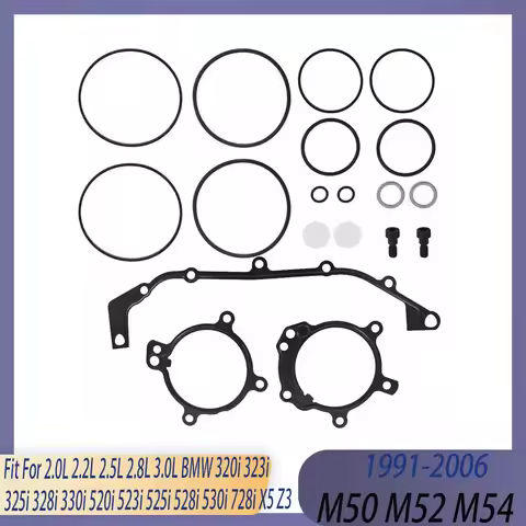 Dual VANOS O-Ring Seal Rebuild Kit Fit 2.0 2.2 2.5 2.8 3.0 L M52 M54 91-06 For BMW 320i 323i 325i 33