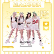 BLACKPINK Acrylic Humanoid Stand Merchandise Same Style Photo High-value Stand Desktop Decoration De