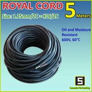 Royal Cord 1.25mm/2C or 16/2C 5 Meters