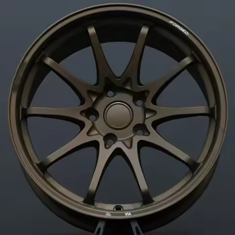 10 SPOKE DESIGN ODM Bronze 10 SpokesForged Wheel 17-24 Inch 5x114.3 5x120 Rim for bmw Honda Civic Su
