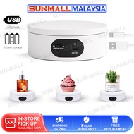 Rotating Display Stand for Tumbler 360° Automatic Mute Rotating Turntable for Photography Products