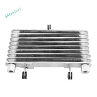 Aluminum Motorcycle Engine Oil Cooler 8 Row Cooling Radiator for 125CC-250CC Motorcycle Dirt Bike ATV M12