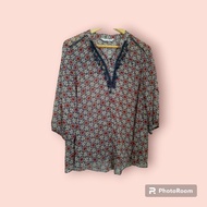 Korean Vintage Ethnic Blouse Bohemian