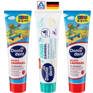 Dontodent Kids & Junior – Zahngel 100ml (0–6 years old & over 6 years old)
