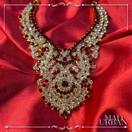 [NEW ARRIVAL] Swami Alanggaram Necklace Maalai Set Ayya Durgai Amman Ambal Maazhai Mad Urban Deity O