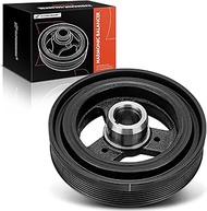 A-Premium Engine Harmonic Balancer Crankshaft Pulley Compatible with Jeep Wrangler 1987-1993, Cherok