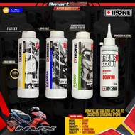 MINYAK HITAM 10W 40/ 5W 40 SCOOTER ORIGINAL IPONE