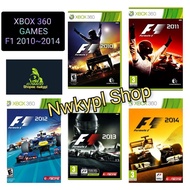 XBOX 360 GAMES - F1 2010/F1 2011/F1 2012/F1 2013/F1 2014 (FOR MOD /JAILBREAK CONSOLE)
