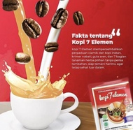KOPI SEVEL ECER  - Kopi 7 Elemen Herbal Coffee HNI HPAI Original