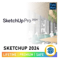 NEW SketchUp Pro 2024 + V-Ray + Enscape + Asset Library | Latest Full Version | Lifetime Warranty | 