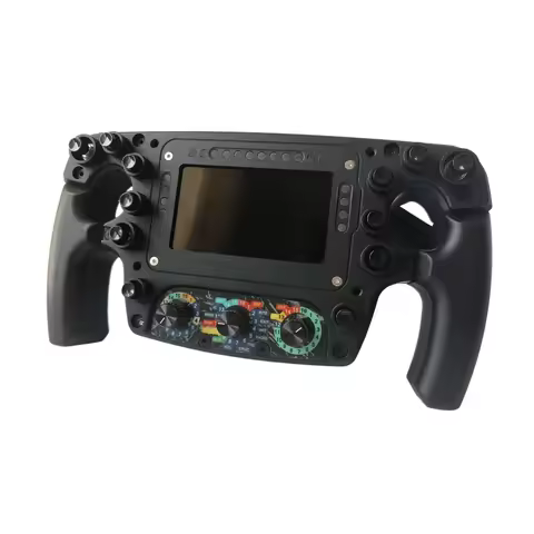 For Fanatec Thrustmaster F1 Racing Simulator Game Steering ECANNON ECF2 Formula Wheel Steering Wheel