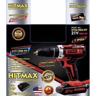 HITMAX 21V IMPACT CORDLESS DRILL SET