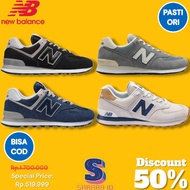 Sneaker Shoes NB New Balance 574 Beige Navy 100% Oribal Bnwt Men Women