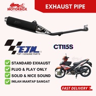100% ENGJAYA MODENAS CT115S STANDARD EXHAUST PIPE - CT115 CT 115 EX PIPE COMP ASSY EKZOS EXZOS EXOS 