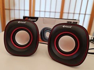 KISONLI V-350 USB 2.0 小型雙聲道喇叭 Speaker