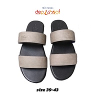 Dép nam 2 quai Thời Trang Dép nam Đế TPR Chống Trượt Êm Chân Dép nam quai ngang Cao Cấp Size 39-43