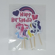 Topper Cake Set Karakter - Topper Kue Ulang Tahun