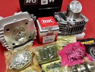 เวฟ125/4วาล์วลูก 56-57 คาเซ่ ฝางาน rg แท้ใบวาล์ว 21-18 อุปกรณ์ครบเซ็ทหลังวาล์วใส่125คาร์บูS-Rและไฟเล