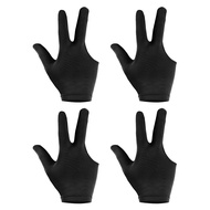 PATIKIL 3 Fingers Pool Gloves, Billiard Gloves Left & Right Hand Show Gloves Pool Cue Glove, for Sho