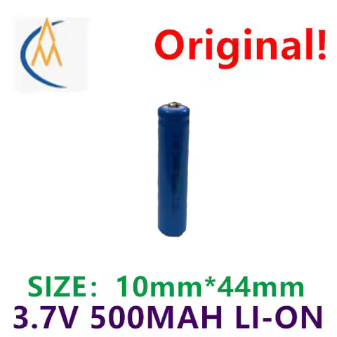 buy more will cheap Brand new genuine 3.7V 10440 500mah strong light flashlight No. 7 lithium batter