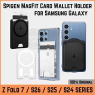 Magnetic Card Holder Samsung Galaxy S26 S25 Ultra Plus Z Fold 7 S24 Spigen Urban Fit Valentinus MagF