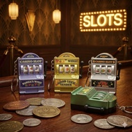 MESIN GANTUNGAN CASINO SLOT JACKPOT MACHINE BAG CHARM TOYS LUCKY KEYCHAIN BAG ACCESSORIES