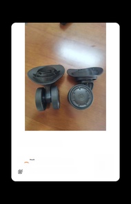 Eminent Universal Wheel Luggage Roller for Travel Suitcase Hardware Accessories Aluminum Alloy Spoke