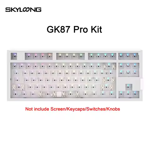 SKYLOONG GK87 Pro 3 Mode Keyboard Kit Low Latency Gaming Keyboard Kit Not with Screen Switches Keyca