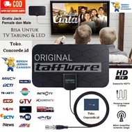 CC [BISA UNTUK SEMUA MERK TV] ANTENA DIGITAL TV SET TOP BOX SEMUA SIARAN JACK MALE DAN FEMALE 100% P