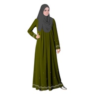 Jubah Abaya Turkish Stylish Ankara Dress For Women Chandani - Ankara